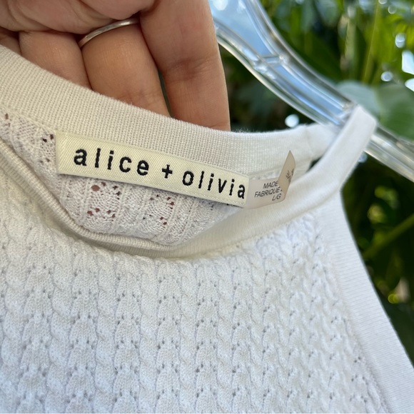 Alice + Olivia white tank top! - Picture 3 of 3
